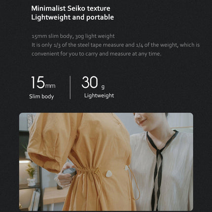 Distance Measuring Instrument Electronic Measuring Ruler Tape Measure High Definition Digital LCD High Precision Electronic Measuring Ruler Tool DS World