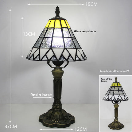 Tiffany Style Stained Glass Table Lamp DS World