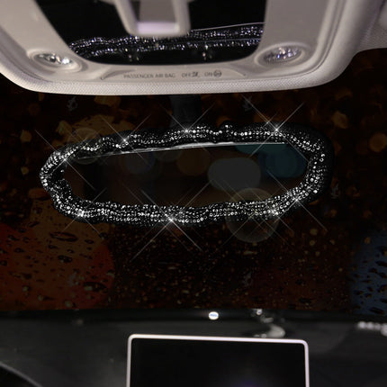 Diamond Steering Wheel Cover Rhinestones Crystals Car Handcraft Steering Wheel Covers DS World