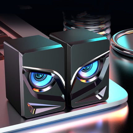 Desktop Computer Sound Bar Speakers with Compact Maneuverable Size Bluetooth Speaker DS World