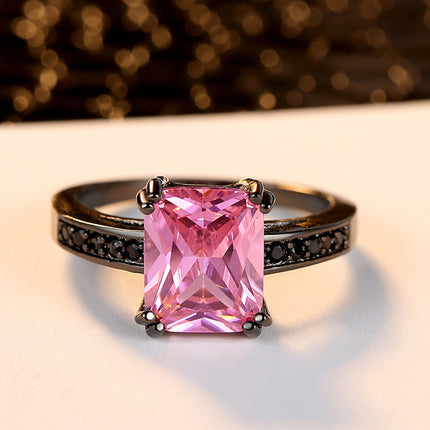 European And American Jewelry Fashion Zircon Ring Ladies Ring Bracelets