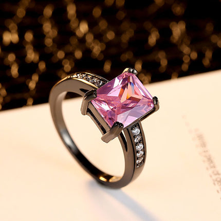 European And American Jewelry Fashion Zircon Ring Ladies Ring Bracelets