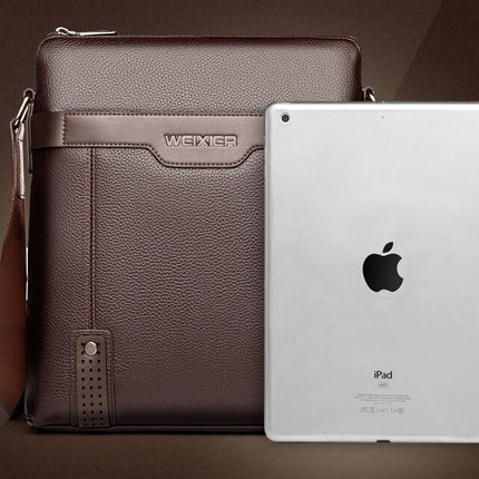 Fashion PU Leather Men Messenger Bags DS World