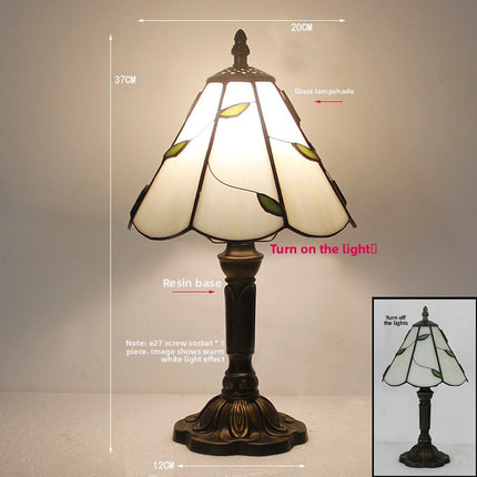 Tiffany Style Stained Glass Table Lamp DS World