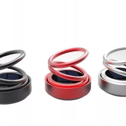 Solar Auto Rotation Car Air Freshener Perfume Seat DS World