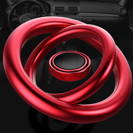 Solar Auto Rotation Car Air Freshener Perfume Seat DS World