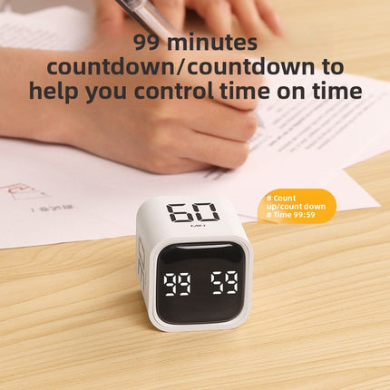 Rechargeable Digital Countdown Timer with Gravity Sensor DS World