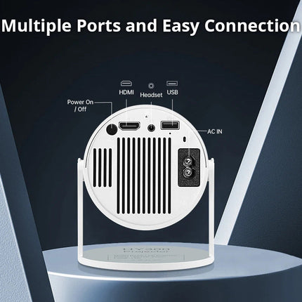 Barrel Machine Hy300 Smart AnzhuoHD Projection Screen Home Recommend Projector DS World