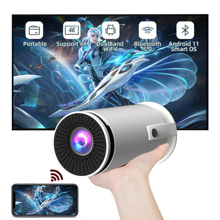Barrel Machine Hy300 Smart AnzhuoHD Projection Screen Home Recommend Projector DS World