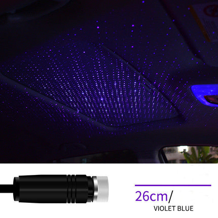 Star Light Projector Party Lights USB LED Light Interior Lighting LED Interior Car Lights Starry Sky Galaxy Night Lights DS World