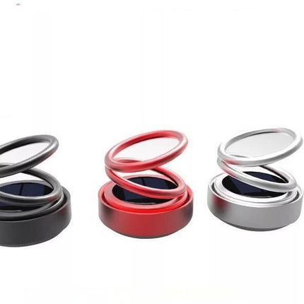 Solar Auto Rotation Car Air Freshener Perfume Seat DS World