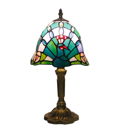 Tiffany Style Stained Glass Table Lamp DS World