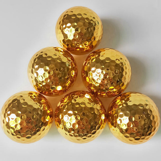 Metal Electroplated Golf Balls
