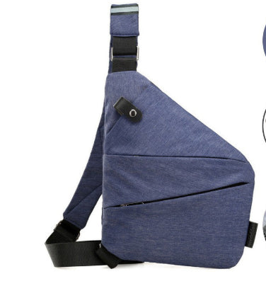 Men's Multifunctional Shoulder Bags Sports Chest Pack Bags DS World