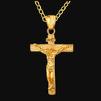 Gold with cross chain
