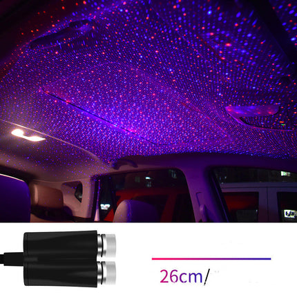 Star Light Projector Party Lights USB LED Light Interior Lighting LED Interior Car Lights Starry Sky Galaxy Night Lights DS World