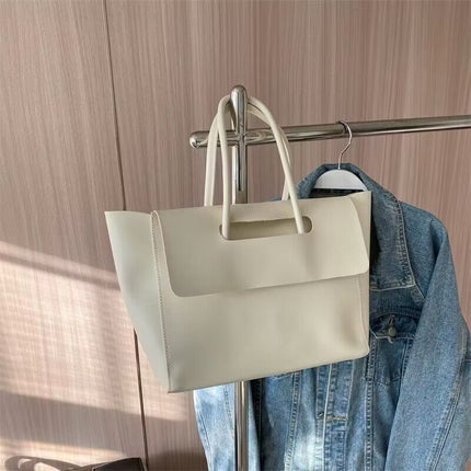 Fashion Women Shoulder Bags Large Capacity Handbags Simple Retro Tote Bags Solid Color Famous Brand High Quality Bags DS World