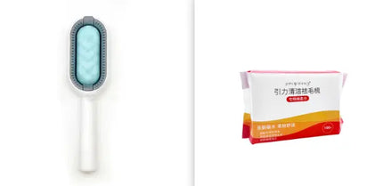Pet Grooming Brush Dematting Dog Comb Cat Brush To Remove Floating Hair Sticky Hair With Tank Pet Cleaning Supplies DS World