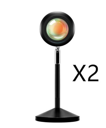 The Sun Never Sets Projection Sunset Atmosphere Light DS World