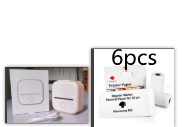 Portable Mini Thermal Label Printer Home Photo Printer Student Wrong Question Printer Bluetooth-compatible Mini Label Printer Price Tag DS World