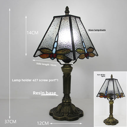 Tiffany Style Stained Glass Table Lamp DS World