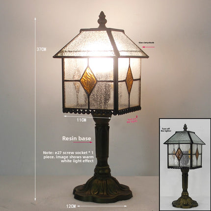 Tiffany Style Stained Glass Table Lamp DS World