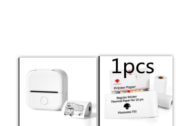 Portable Mini Thermal Label Printer Home Photo Printer Student Wrong Question Printer Bluetooth-compatible Mini Label Printer Price Tag DS World