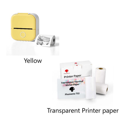 Portable Mini Thermal Label Printer Home Photo Printer Student Wrong Question Printer Bluetooth-compatible Mini Label Printer Price Tag DS World