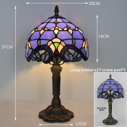 Tiffany Style Stained Glass Table Lamp DS World