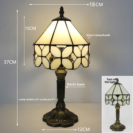 Tiffany Style Stained Glass Table Lamp DS World