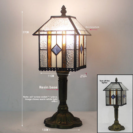 Tiffany Style Stained Glass Table Lamp DS World