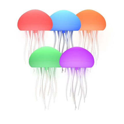 Jellyfish Mood Lamp LED Jellyfish Night Light Portable Jellyfish Lamp Jellyfish Decorations Smart Table Lamp For Bedside Desk DS World