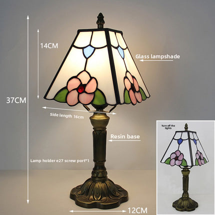 Tiffany Style Stained Glass Table Lamp DS World