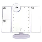 22lights makeup mirror10 t / White