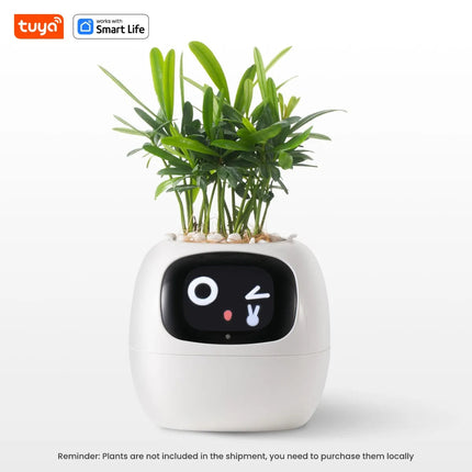 AI Smart Planter Pot with 7 Sensors & 49+ Expressions