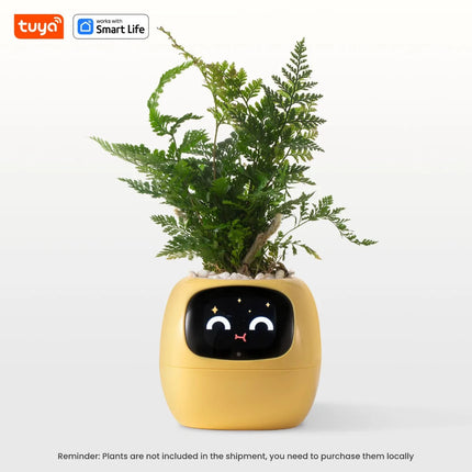 AI Smart Planter Pot with 7 Sensors & 49+ Expressions