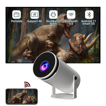 Barrel Machine Hy300 Smart AnzhuoHD Projection Screen Home Recommend Projector DS World