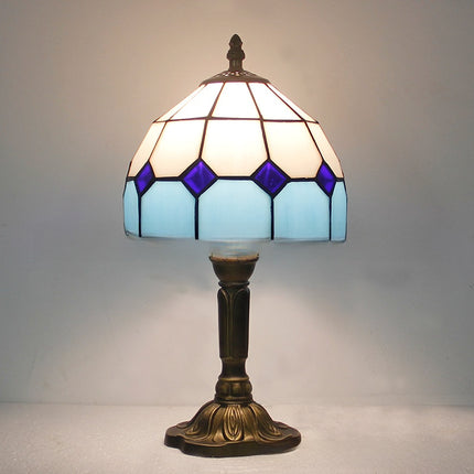 Tiffany Style Stained Glass Table Lamp DS World