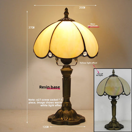 Tiffany Style Stained Glass Table Lamp DS World