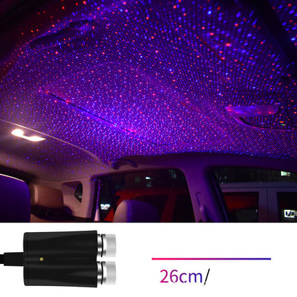 Star Light Projector Party Lights USB LED Light Interior Lighting LED Interior Car Lights Starry Sky Galaxy Night Lights DS World