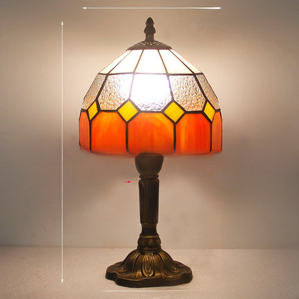 Tiffany Style Stained Glass Table Lamp DS World