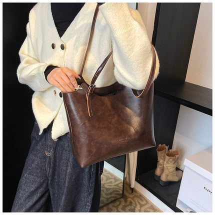 Commuter Shoulder Bag Bags Women's Fashion Retro DS World