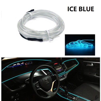 Car Mounted Ambient Light 6-meter USB LED Light Emitting Cable