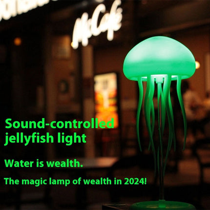 Jellyfish Mood Lamp LED Jellyfish Night Light Portable Jellyfish Lamp Jellyfish Decorations Smart Table Lamp For Bedside Desk DS World