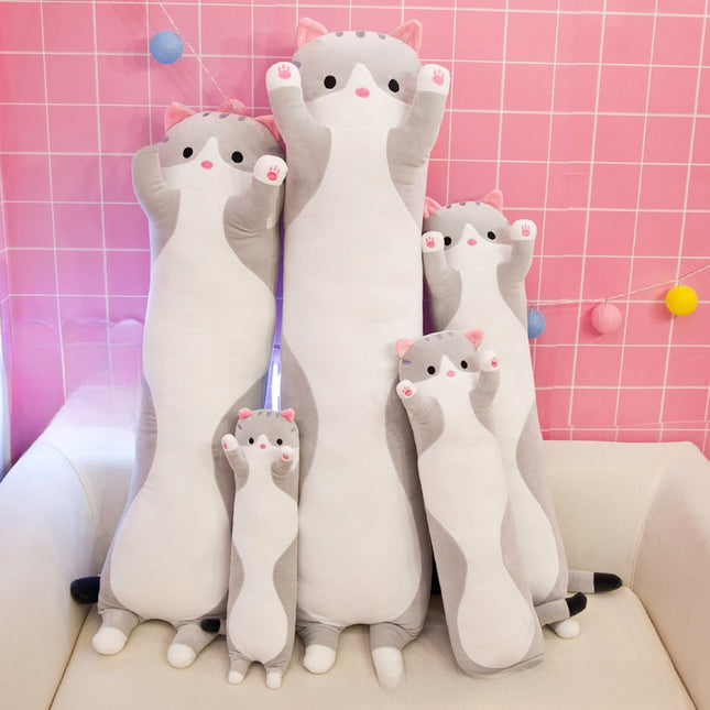 Long Cat-shaped Pillow Toy
