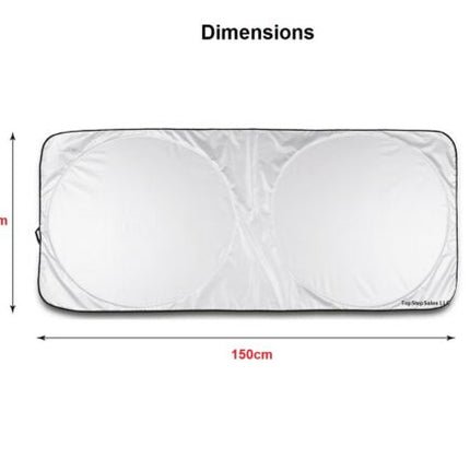 Car Window Sunshade Sun Shade Visor Windshield Cover Auto Car SunShade Anti Snow Ice Windshield Sunshade Car Windshield Sunshade DS World