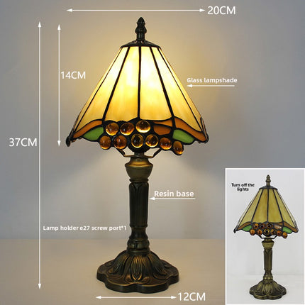 Tiffany Style Stained Glass Table Lamp DS World