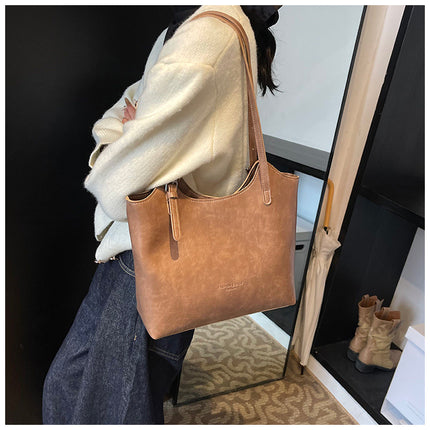 Commuter Shoulder Bag Bags Women's Fashion Retro DS World