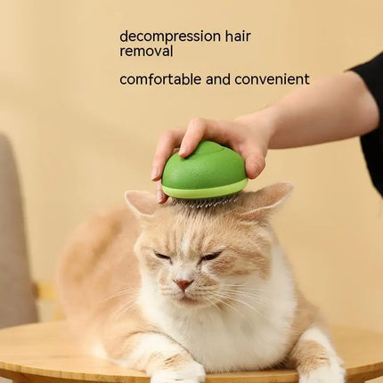 Cat Brush Hair Remover Cleaning Avocado Shaped Dog Grooming Tool Pet Combs Brush Stainless Steel Needle Pet Cleaning Care DS World