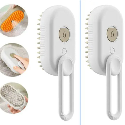 Cat Steam Brush Steamy Dog Brush 3 In 1 Electric Spray Cat Hair Brushes For Massage Pet Grooming Comb Hair Removal Combs Pet Products DS World